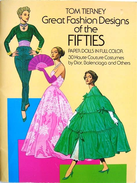 tom tierney dior|Great Fashion Designs of the Fifties Paper Dolls: 30 .